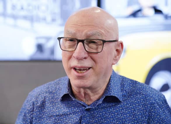Radio presenter Ken Bruce in the Global Radio studios, central London, ahead of his new show with Greatest Hits Radio. The 72-year-old radio DJ said he is "struggling" with how the hours of his workday will change after exiting the BBC. Picture date: Wednesday March 29, 2023.