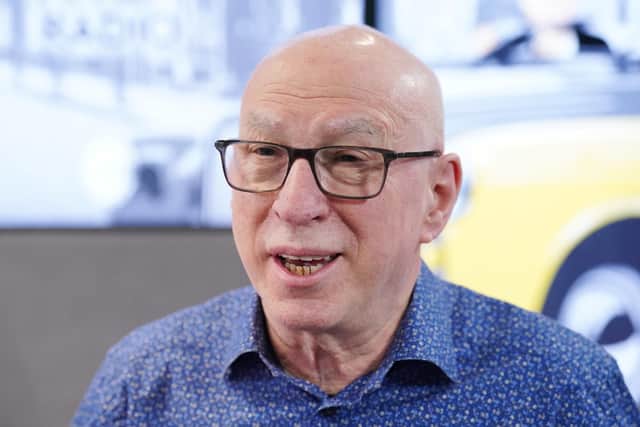 Radio presenter Ken Bruce in the Global Radio studios, central London, ahead of his new show with Greatest Hits Radio. The 72-year-old radio DJ said he is "struggling" with how the hours of his workday will change after exiting the BBC. Picture date: Wednesday March 29, 2023.