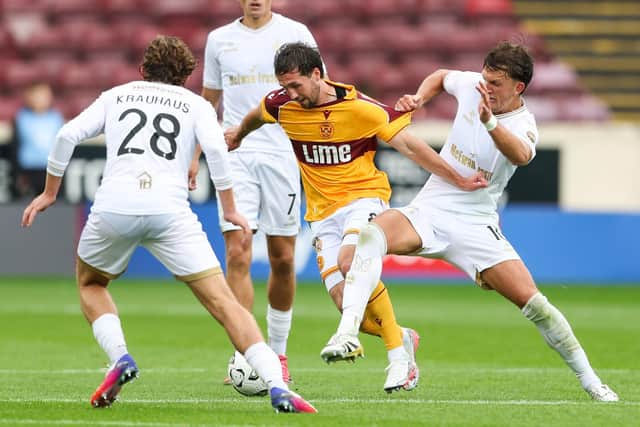 Motherwell midfielder Lukas Fadinger has had an excellent start to the new campaign at Fir Park.