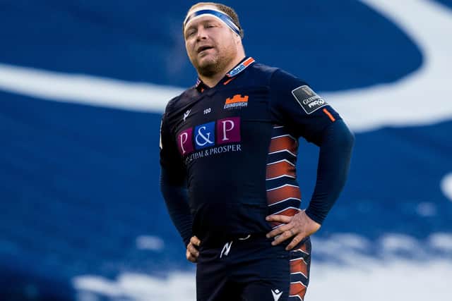 Willem Nel helped Edinburgh to a 10-7 win over Glasgow Warriors at BT Murrayfield on Saturday. Picture: Ross Parker/SNS