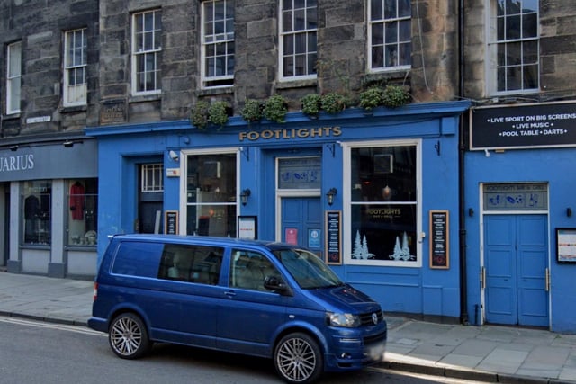 Footlights Bar and Grill in Spittal Street is a great choice for the Women's World Cup Final - or indeed any other sporting event - with two giant laser screens and six large TVs. If you're feeling peckish, they serve tasty Scottish pub grub, including burgers.