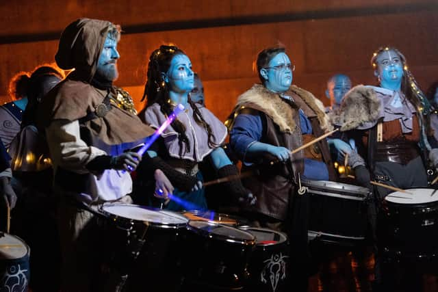 The Samhuinn Fire Festival is staged to mark the transition from summer to winter in Edinburgh. Picture: Ian Georgeson