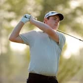 Bob MacIntyre of Scotland plays his shot from the third tee during the first round of the Zurich Classic of New Orleans at TPC Louisiana. Picture: Sarah Stier/Getty Images.