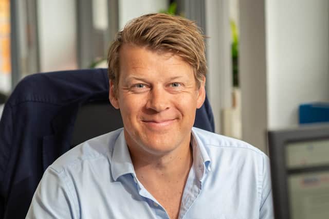 Doug Lawson, CEO at MarktoMarket, says: 'We’re delighted to continue our support of Invest2Scale.' Picture: Rick Booth.
