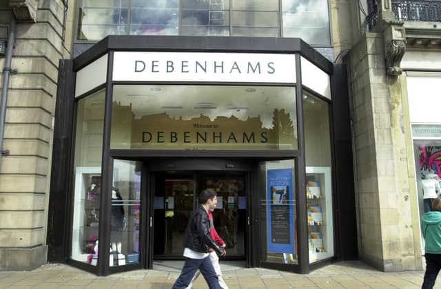 A closing down sale at 124 Debenhams stores began in December.