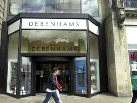 A closing down sale at 124 Debenhams stores began in December.