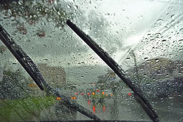It's vital to make sure your wipers and lights are functioning properly