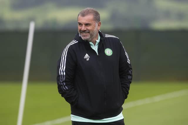 Celtic manager Ange Postecoglou was satisfied with the opening pre-season friendly win.  (Photo by Craig Foy / SNS Group)