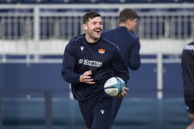 Blair Kinghorn returns at stand-off for Edinburgh's URC match with Munster. (Photo by Paul Devlin / SNS Group)