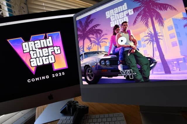 The video game Grand Theft Auto was developed in Scotland and launched in 1997. Picture: Chris Delmas/AFP/Getty