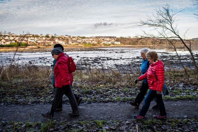 Paths for All has launched a Walk Once a Day this Winter campaign. (Picture: Ross Parker/SNS Group)