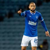 Kemar Roofe is one booking away from a Europa League suspension as Rangers go into the first leg of their last 32 tie against Royal Antwerp. (Photo by Ross MacDonald / SNS Group)