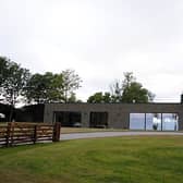 Snowdrop House has a striking box-like design.