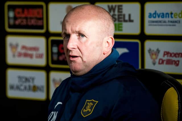 Livingston manager David Martindale.