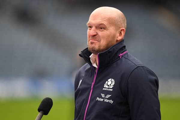 Scotland head coach Gregor Townsend.  (Photo by Ross MacDonald / SNS Group)
