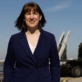 Chancellor of the Exchequer Rachel Reeves stands near an ASRAAM missile during a visit to RAF Northolt in north London last week (Picture: Dan Kitwood/PA Wire)