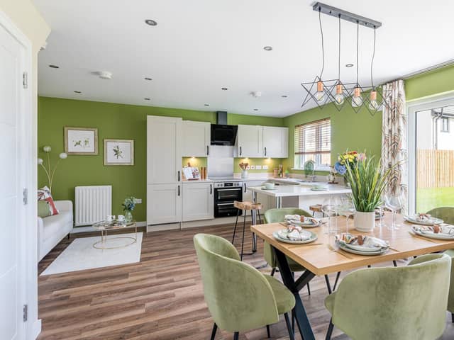 Interior showhome photography of the Tiree show home at Dandara Ashgrove development in Edinburgh. Image: Chris Humphreys Photography Ltd
