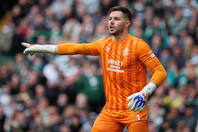 Despite some high-profile mistakes, Jack Butland had been backed to claim the Rangers No.1 shirt back (Photo by Alan Harvey / SNS Group)