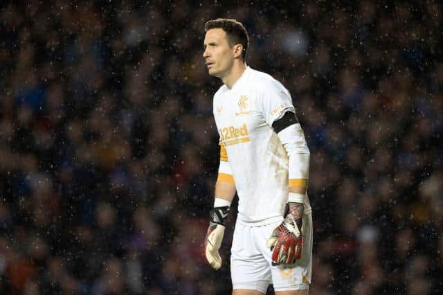 Jon McLaughlin is expected to start in goal for Rangers when they face Annan Athletic in their Scottish Cup fifth round tie on Saturday. (Photo by Alan Harvey / SNS Group)