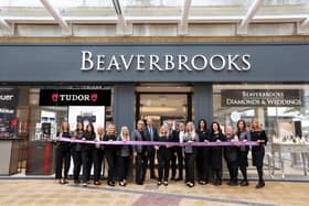 The team at Beaverbrooks Glasgow Fort welcomed shoppers to the refurbished store on 19 September