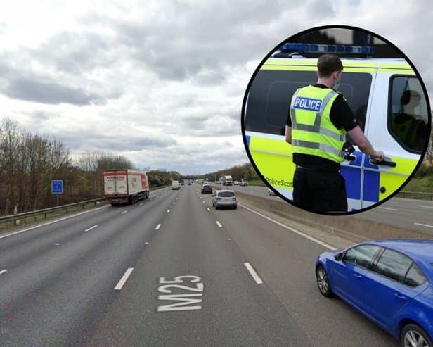 Three dead and two arrested after serious collision on M25 near Waltham Abbey.