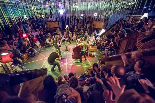 Pianodrome directors Tim Vincent-Smith and Matt Wright perform at the Festival Fringe 2019. Pic: Chris Scott