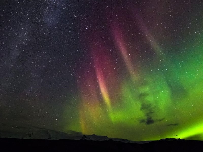 The 50 square miles of boggy and peaty wilderness of Rannoch Moor, in the southern Highlands, is pretty much completely flat, meaning you have a great view of the sky. If the clouds stay away and you get the timing right, you could enjoy a spectacular light show.