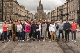 The Scottish cohort selected for Lisbon attended a launch at sponsor Johnston Carmichael in Edinburgh, alongside Foras co-founders Dec McLaughlin, Caro Melendez, and Nick Murray. Picture: contributed.