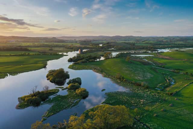 In recent months two sections of floodbanks have been removed to reconnect the wetland to the River Dee, while 15 ponds and wildlife scrapes have been created and more than 16,000 native trees have arrived to be planted (pic: National Trust Scotland)