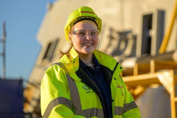 Helena says her role at BAE Systems is hands-on and about tackling real-world challenges (Picture: John Linton)
