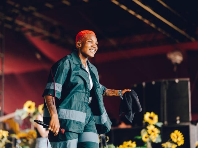 British singer Arlo Parks won the 2021 Mercury Prize for her debut top 10 album 'Collapsed in Sunbeams'. She'll be playing the Future Sounds stage on the Sunday, presenting songs from her new album 'My Soft Machine'.