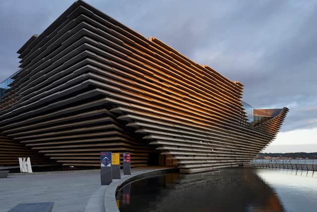 More than a million visitors have flocked to V&A Dundee since it opened its doors in September 2018. Picture: Hufton & Crow.
