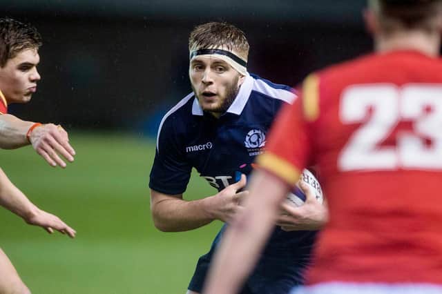 New Edinburgh signing Tom Dodd in action for Scotland U20 against Wales in 2017.  (Photo: Paul Devlin/SNS)