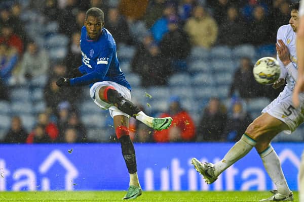 Dujon Sterling came on as sub once more for Rangers against Dundee.
