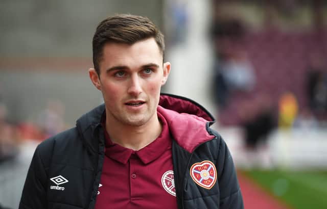 Hearts defender John Souttar is facing at least another six months out.