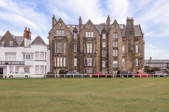 Looking across the Old Course to the property