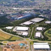 The site of the former Ravenscraig steelworks is benefiting from a £250m investment