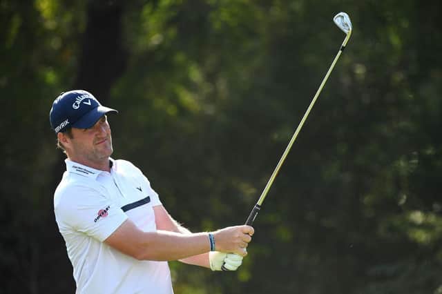 Marc Warren in action in the DP World Tour Championship at Jumeirah Golf Estates in December. Picture: Ross Kinnaird/Getty Images.
