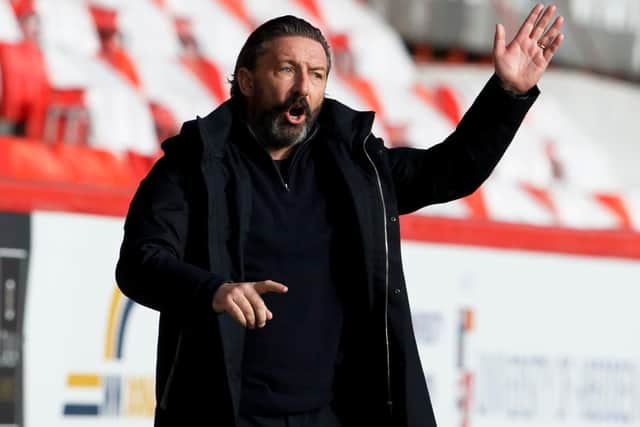 Aberdeen Manager Derek McInnes was keen to wave aside suggestions he may be meeting a Celtic side more beatable than at any time in their four-year winning cup run in the clubs' latest Hampden match-up (Photo by Alan Harvey / SNS Group)