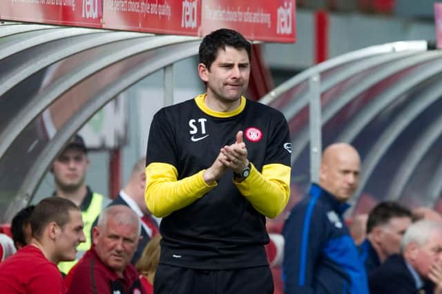 Stuart Taylor during his spell as Billy Reid's No.2