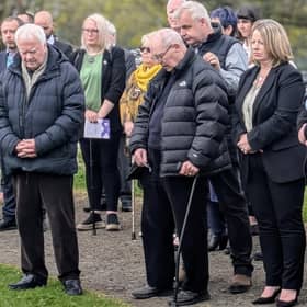 Kirsteen Sullivan MP at the International Workers Memorial Day event in Bathgate