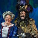 Allan Stewart and Grant Stott in The Pantomime Adventures of Peter Pan PIC: Douglas Robertson
