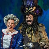 Allan Stewart and Grant Stott in The Pantomime Adventures of Peter Pan PIC: Douglas Robertson
