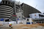 Construction work is taking place at the Santiago Bernabeu stadium, home of Real Madrid, meaning a reduced ticket allocation for Celtic.