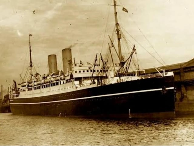 The SS Metagama was a transatlantic ocean liner owned by the Canadian Pacific Railway Company, it was built in Glasgow in 1914 and eventually scrapped by 1934 following the Great Depression. The ship could accommodate 1,654 passengers and achieve speeds of up to 16 knots. It was used during the First World War and, luckily, managed to avoid the fate that befell her sister ship, the SS Missanabie. The sister ship was torpedoed by a German submarine in 1918 towards the end of World War One. After the war, the SS Metagama became known as an immigrant ship and famously accommodated the mass emigration of Scottish youths to Canada in 1923.
