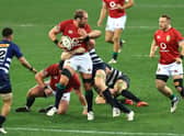 Alun Wyn Jones made a winning return for the British & Irish Lions after his speedy recovery from a dislocated shoulder. Picture: David Rogers/Getty Images