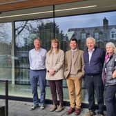 New members: From left Kenny Deans, Lauren MacCallum, Paul Gibb, John Kirk and Eleanor Mackintosh.