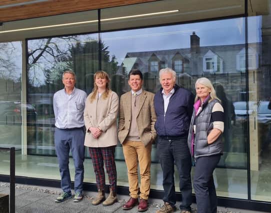 New members: From left Kenny Deans, Lauren MacCallum, Paul Gibb, John Kirk and Eleanor Mackintosh.