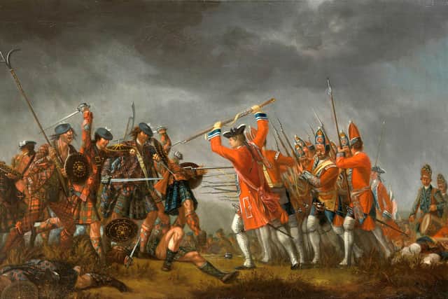 The Battle of Culloden, fought on April 16, 1746 and led by Prince Charles Edward Stuart, who fled to France after defeat but who lobbied European powers for support for the Highlands. PIC: CC.