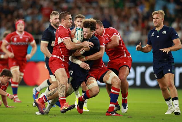Russia have been suspended from all international rugby. (Photo by Adam Pretty/Getty Images)